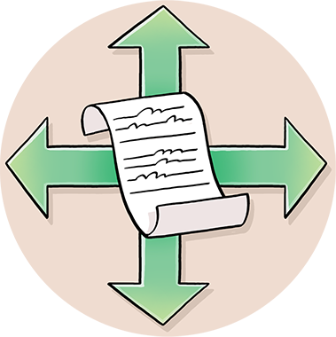 Letter of Direction Icon