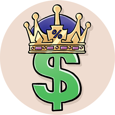 Basic Royalty Rate Icon