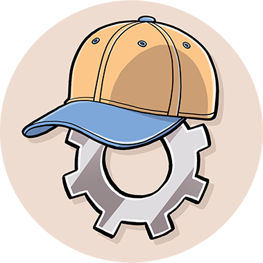 Caps (mechanical license) Icon