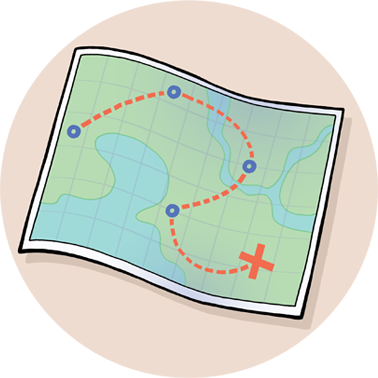 Itinerary (aka routing) Icon