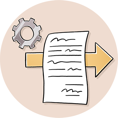 Mechanical License Icon