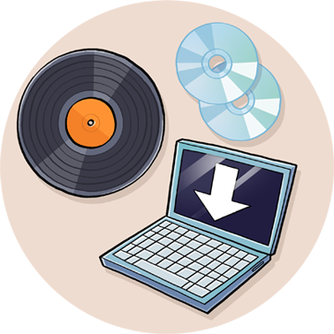 Multi Format Record Icon