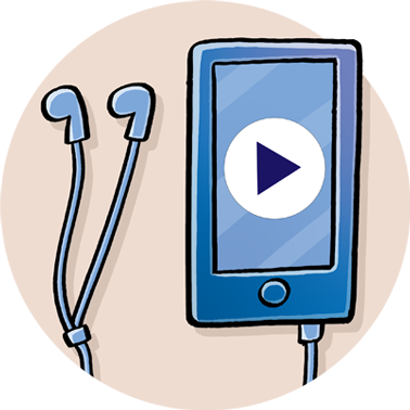 Non-Interactive Streams Icon