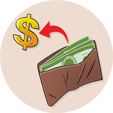 Out-of-pocket Expenses Icon