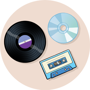 Physical Record Icon