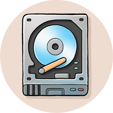 Storage/Playback Device Icon
